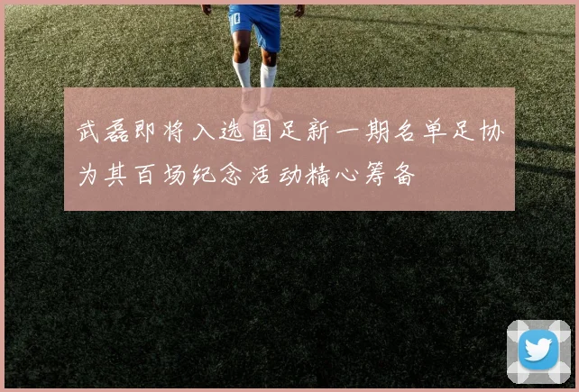 武磊即将入选国足新一期名单足协为其百场纪念活动精心筹备