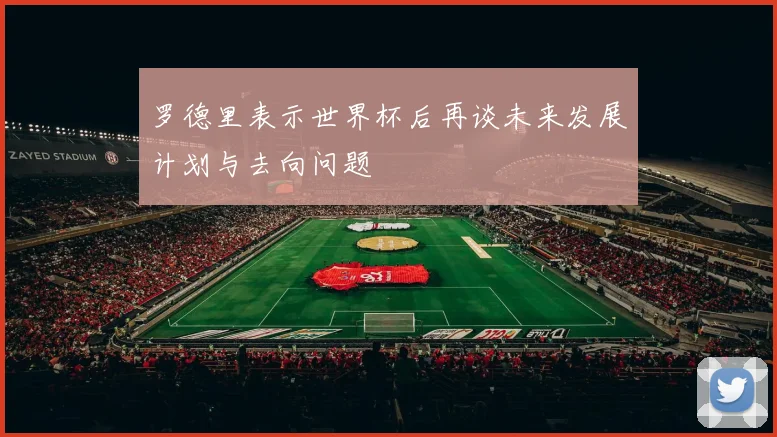 罗德里表示世界杯后再谈未来发展计划与去向问题